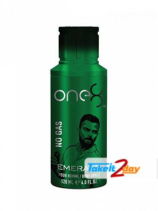 One8 By Virat Kohli Emerald Deodorant Body Spray No Gas For Men 120 ML